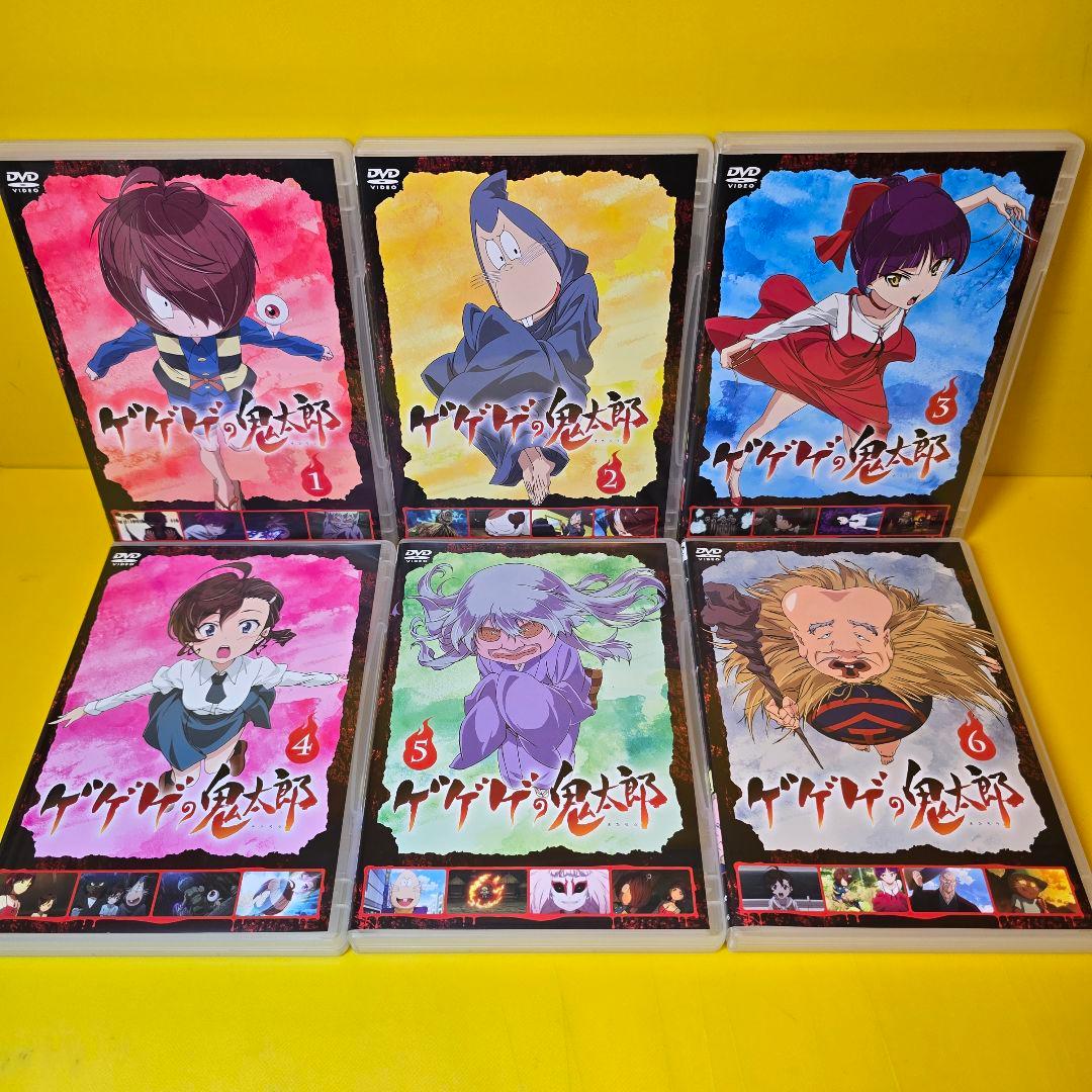 新品ケース交換済　ゲゲゲの鬼太郎 2018、2019TVシリーズ DVD全35巻
