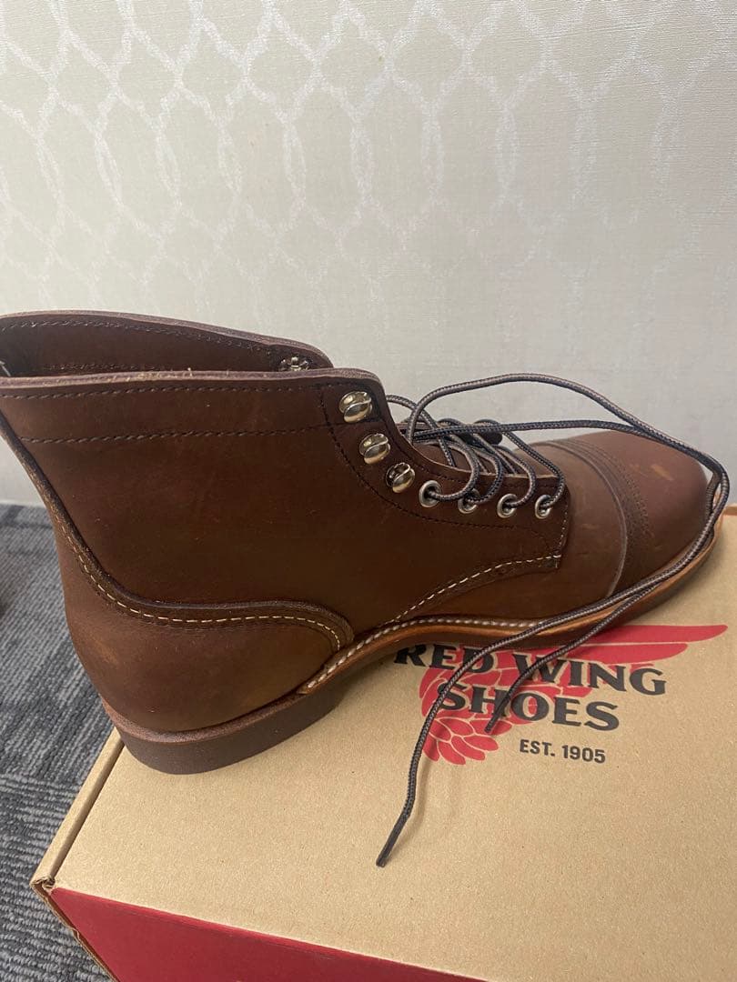 最終価格【新品未使用】レッドウィング8111 アイアンレンジャー　7 25センチ