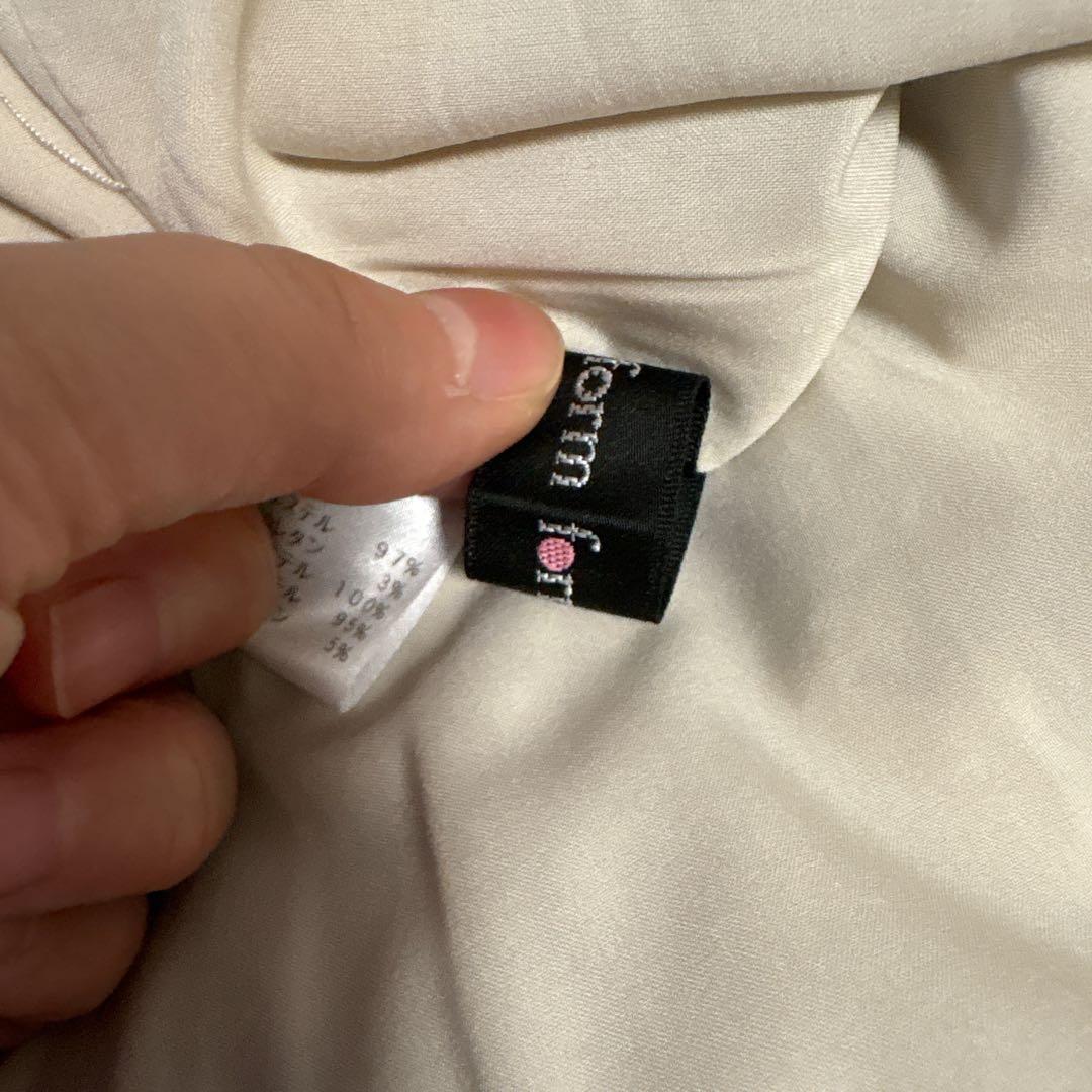 新品　フォルムフォルマ　シアーボレロ付きジャガードドレス　XL 2WAY