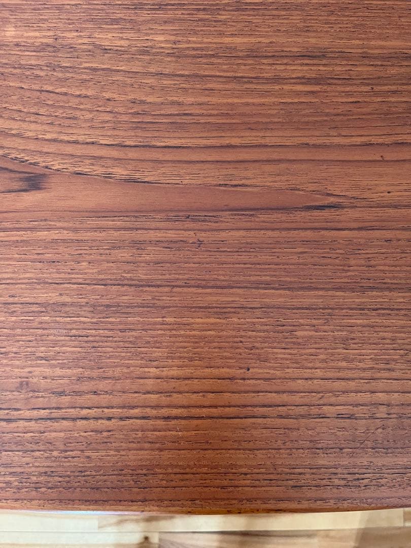 北欧ヴィンテージ　コーヒーテーブル　チーク　ラタン