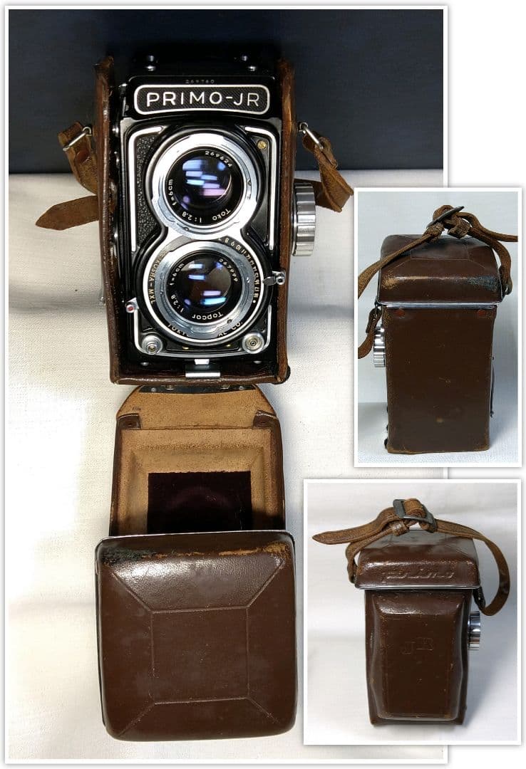訳あり！PRIMO-JR 6cm F2.8 Tokyo Kogaku 二眼レフ！