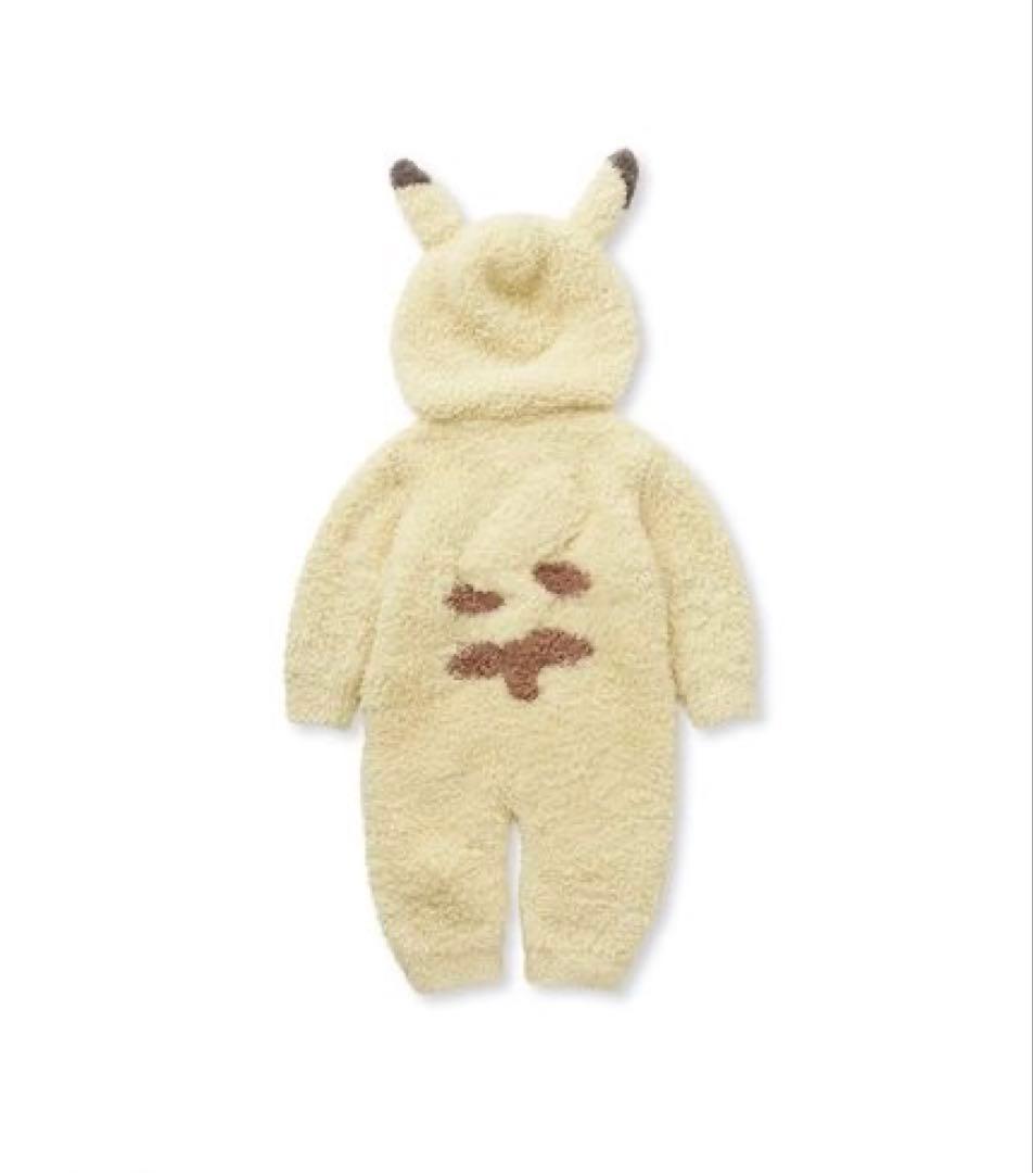 【新品未使用】ジェラートピケ×ポケモンスリープ ピカチュウロンパース 70-80