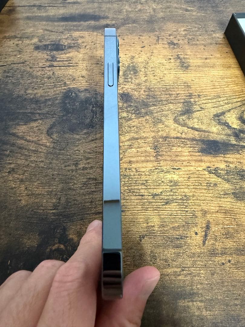 【美品】iPhone 12 pro パシフィックブルー 128GB 箱付き