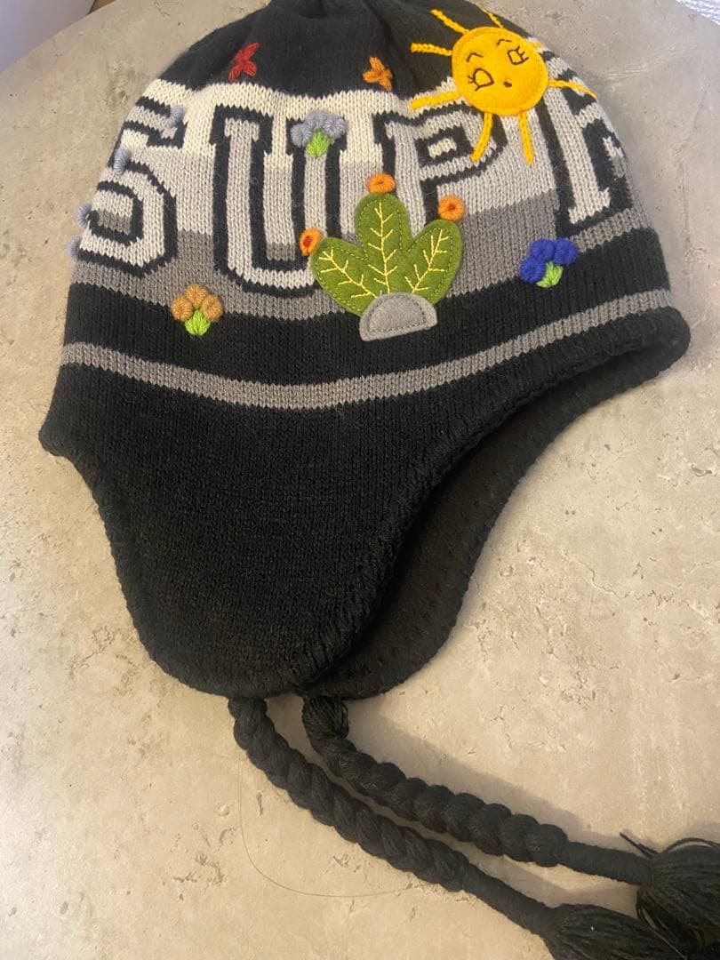帽子 Supreme Felt Applique Earflap Beanie