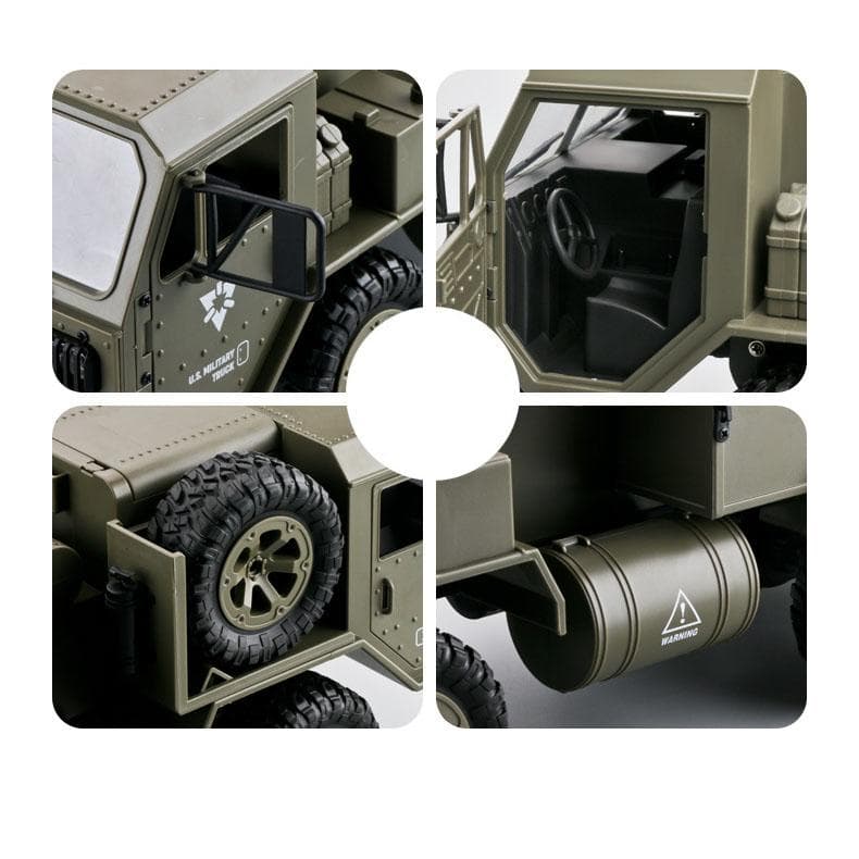 箱破れ② 未使用 カメラ付 ラジコン ミニタリー オフロード トラック