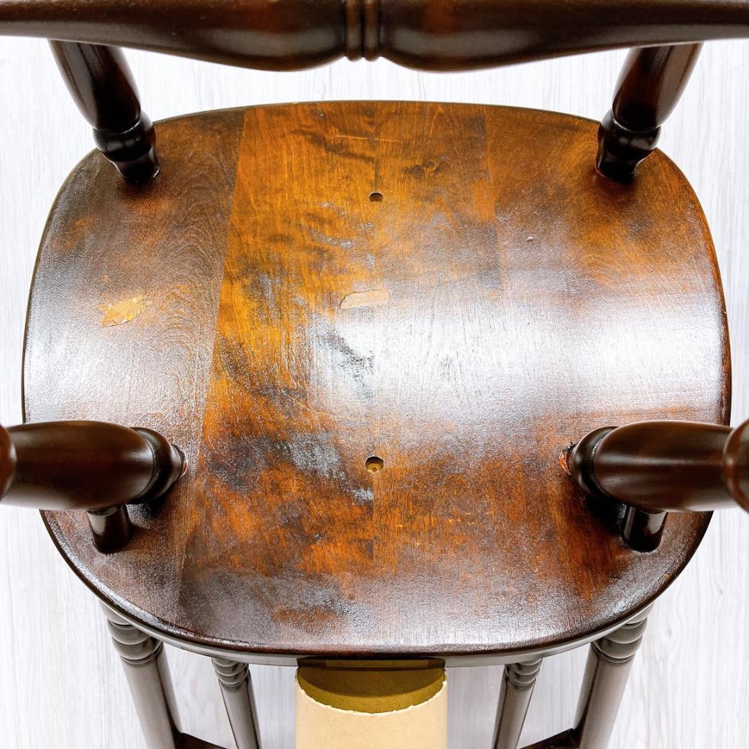 北海道民芸家具 ウィンザーチェア ダイニングチェア 椅子 いす イス①