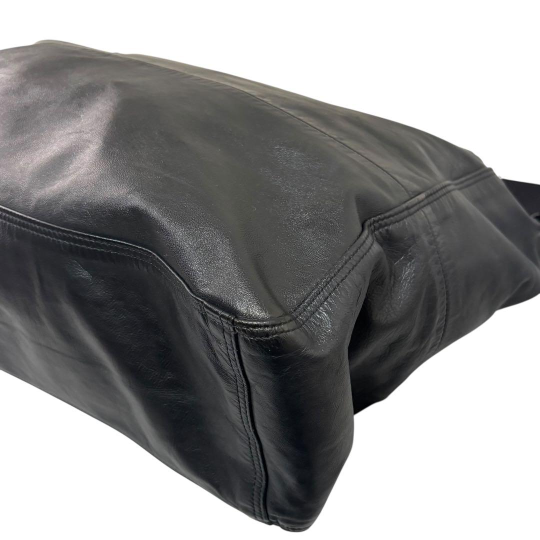 【超希少】　PORTER ポーター　フルレザー　2way ショルダーバッグ　クロ