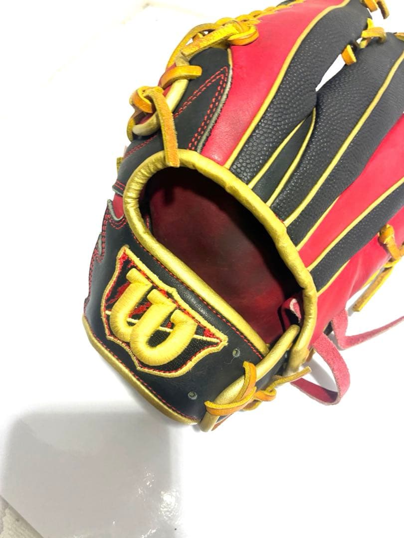 Wilson D-MAX 軟式大人一般外野 手用 グローブグラブ左投げRBD7W
