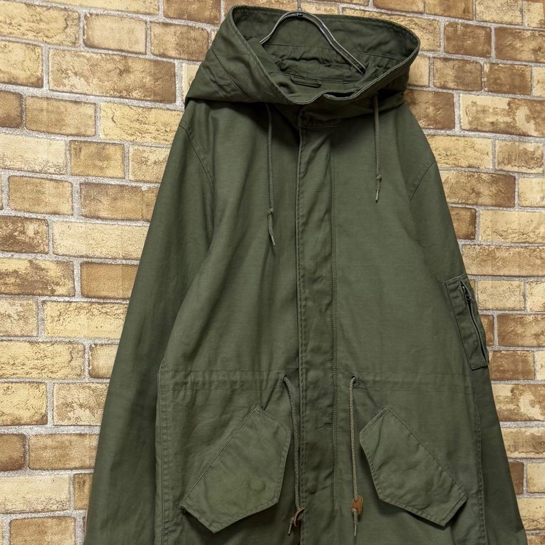 アルファインダストリーズ　モッズコート　ミリタリージャケット　フィッシュテイルS