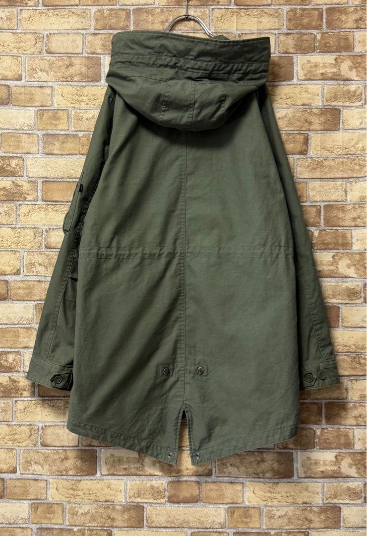 アルファインダストリーズ　モッズコート　ミリタリージャケット　フィッシュテイルS