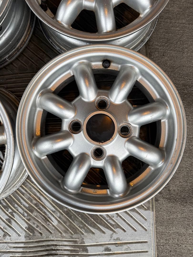 ローバー　ミニ　純正アルミホイール　12インチ　8スポーク