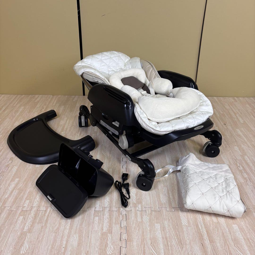 クリーニング済☆美品☆　コンビ　電動式　フェアレット　オートスイング　ラグジュア