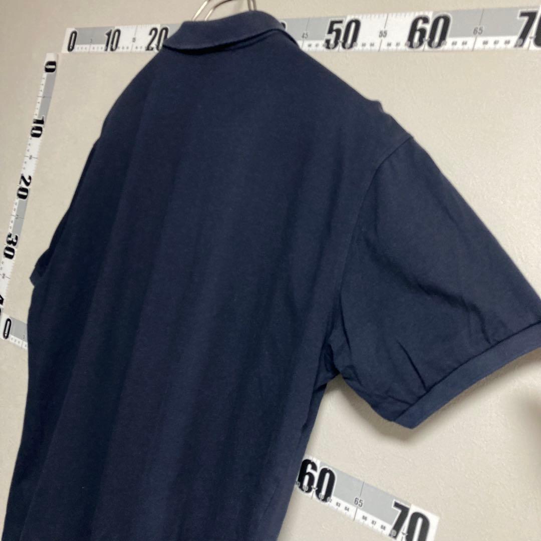 BURBERRY LONDON バーバリー ロンドン ポロシャツ ネイビー LL