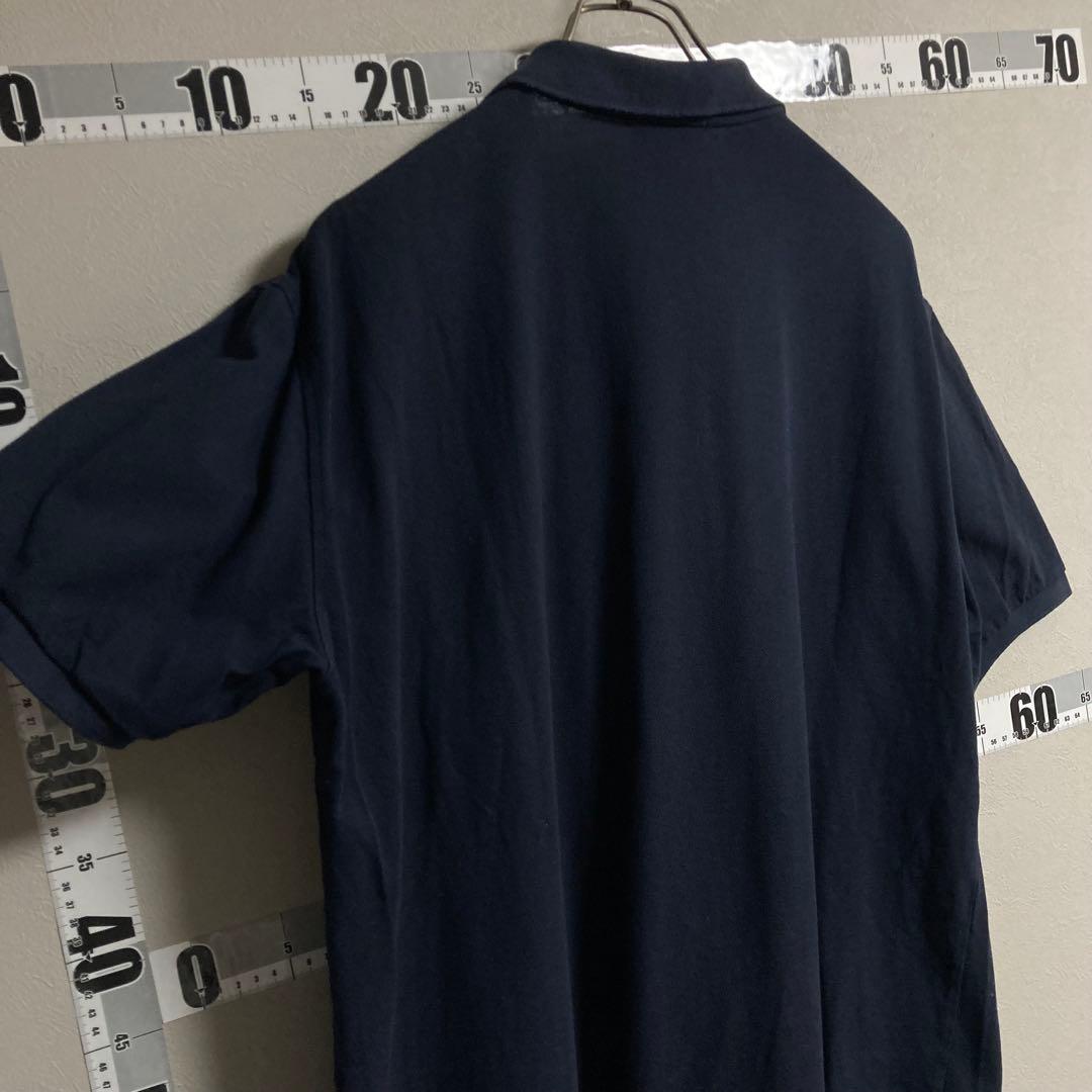 BURBERRY LONDON バーバリー ロンドン ポロシャツ ネイビー LL
