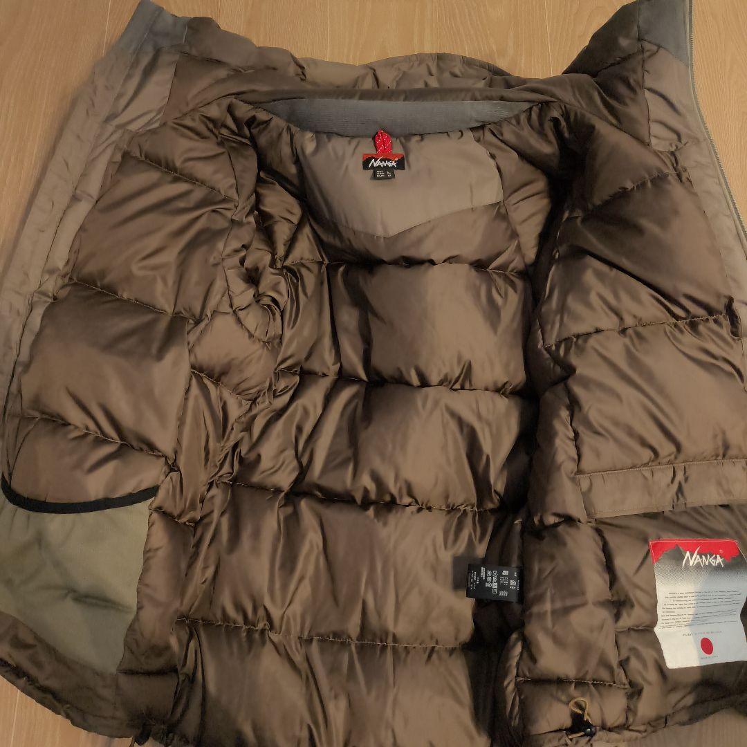 し*ん様 NANGA オーロラテックスダウンジャケット　イブキ　Ｌ　日本製