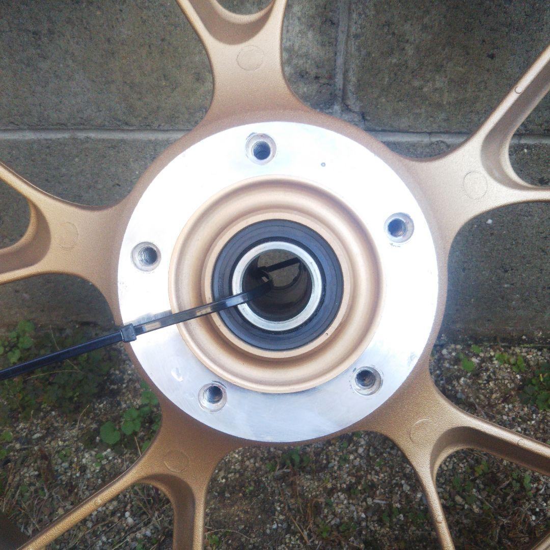 ダエグ ホイール 純正 エンケイ ゴールド 前後 タイヤ付 ダエグホイール