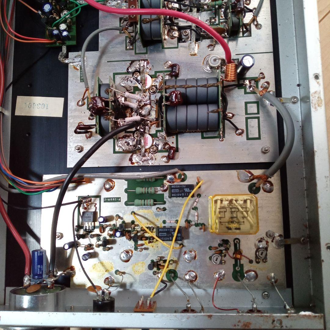 リニアアンプ カルメン P-289R 3.5〜29MHZ用 ジャンク扱い