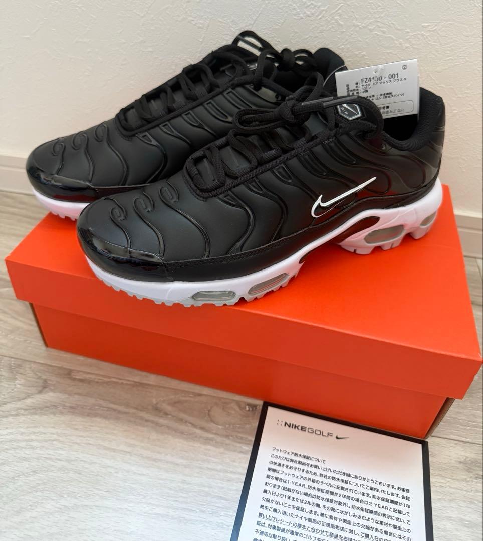 ナイキエアマックスプラス ゴルフシューズ26cm 新品
