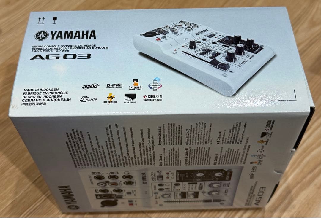 YAMAHA AG03 オーディオインターフェース　ミキサー