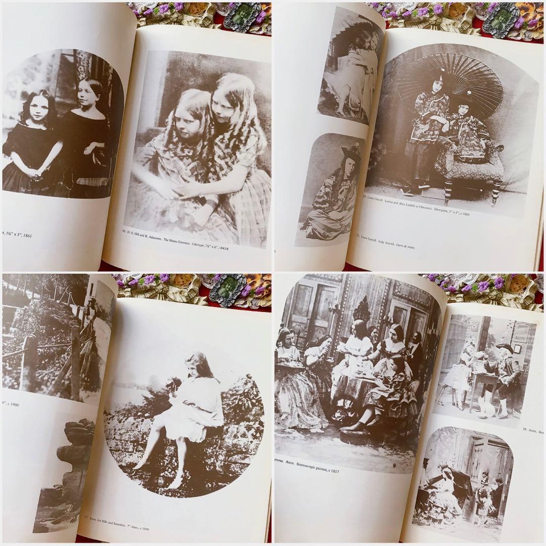 ヴィクトリアン洋書 少女写真集♡アンティークポストカード サラ アリス クロモス