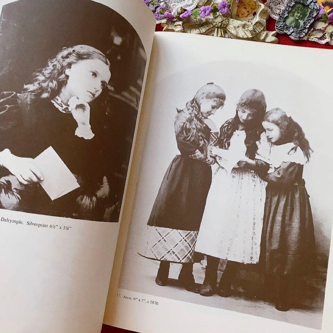 ヴィクトリアン洋書 少女写真集♡アンティークポストカード サラ アリス クロモス