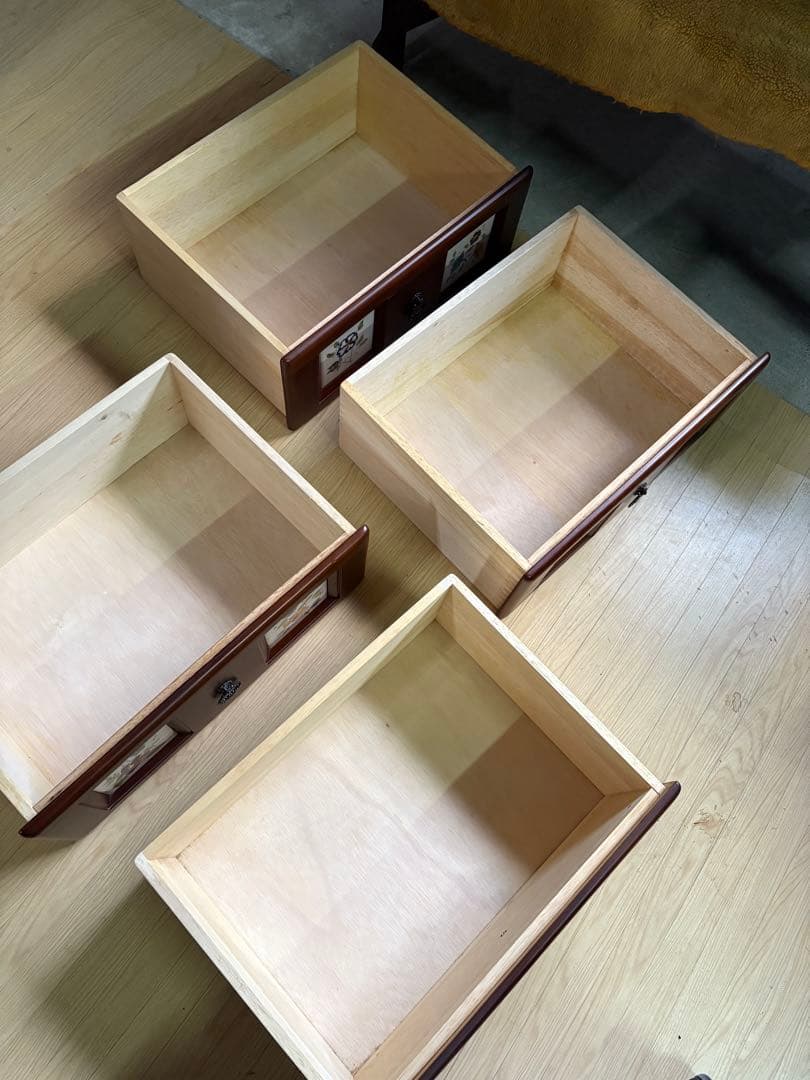 スペインバレンシア家具　タイル　カントリー　チェスト　梱包たのめる便で安心！