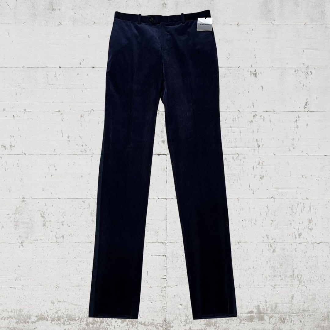 未使用級 スーツセレクト セットアップ スーツ コーデュロイ ペイズリー柄