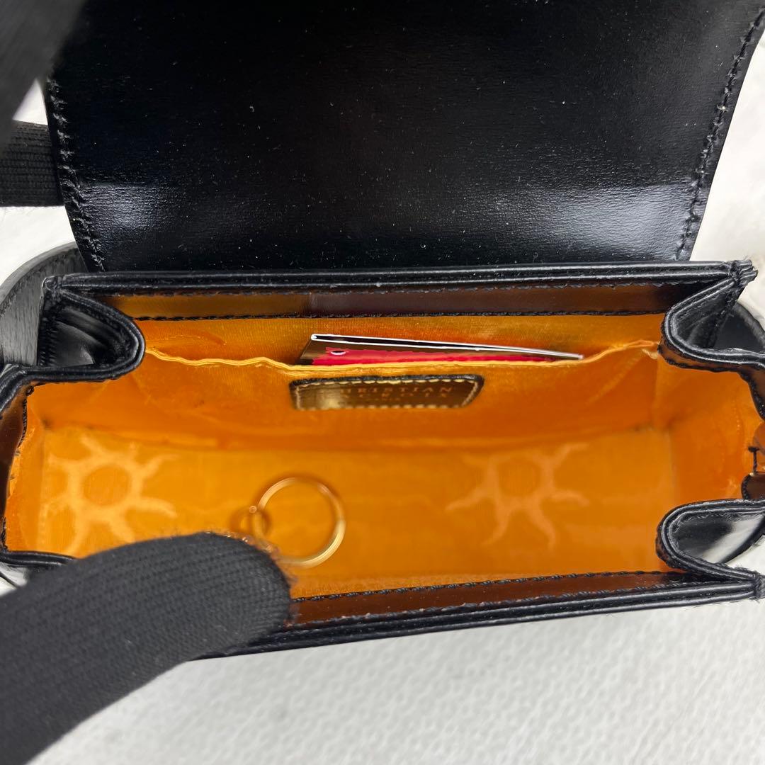 希少✨ Christian Lacroix ハンドバッグ ゴールド金具 レザー