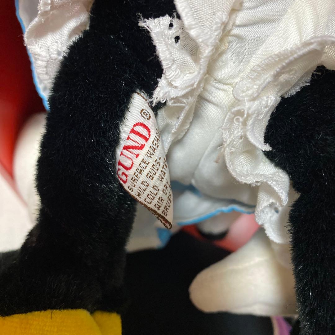 ヴィンテージ　ミッキーミニー　GUND ぬいぐるみ 箱入 ビッグサイズ