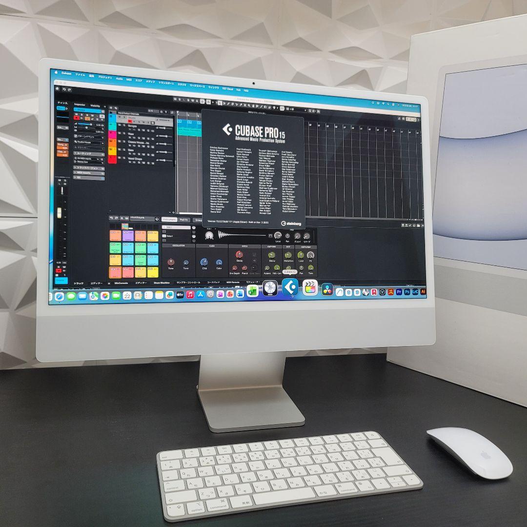 美品 iMac 24インチ M1 512GB CAD&3D設計ベクターワークス