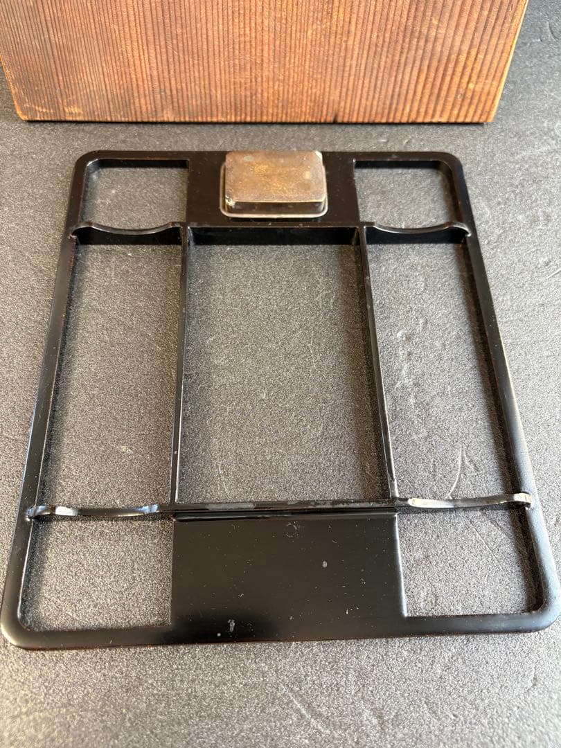 【極美品/希少】時代物 金蒔絵 硯箱 フルセット 鶏竹紋 大正期 骨董