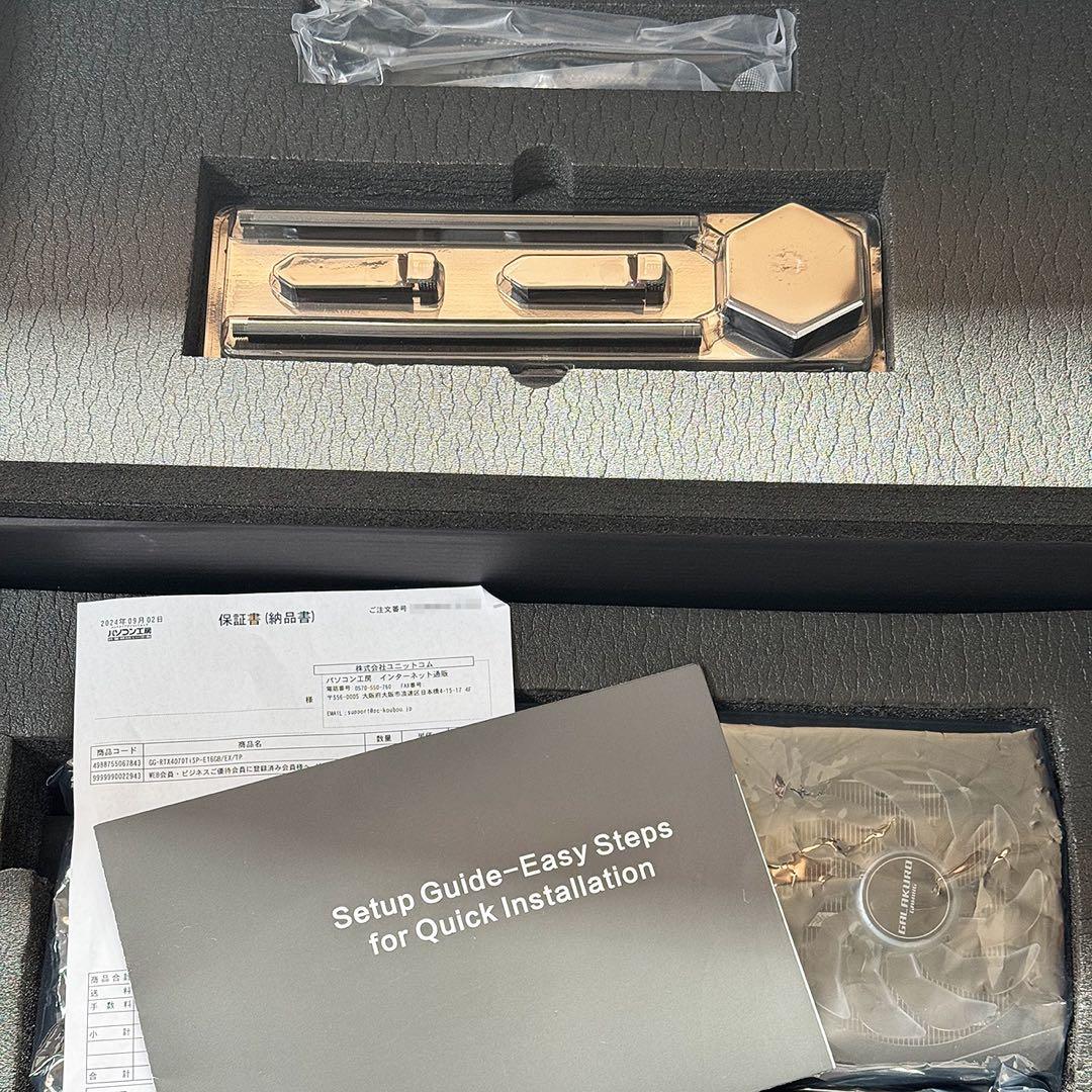 GALAKURO GeForce RTX 4070 Ti Super 美品