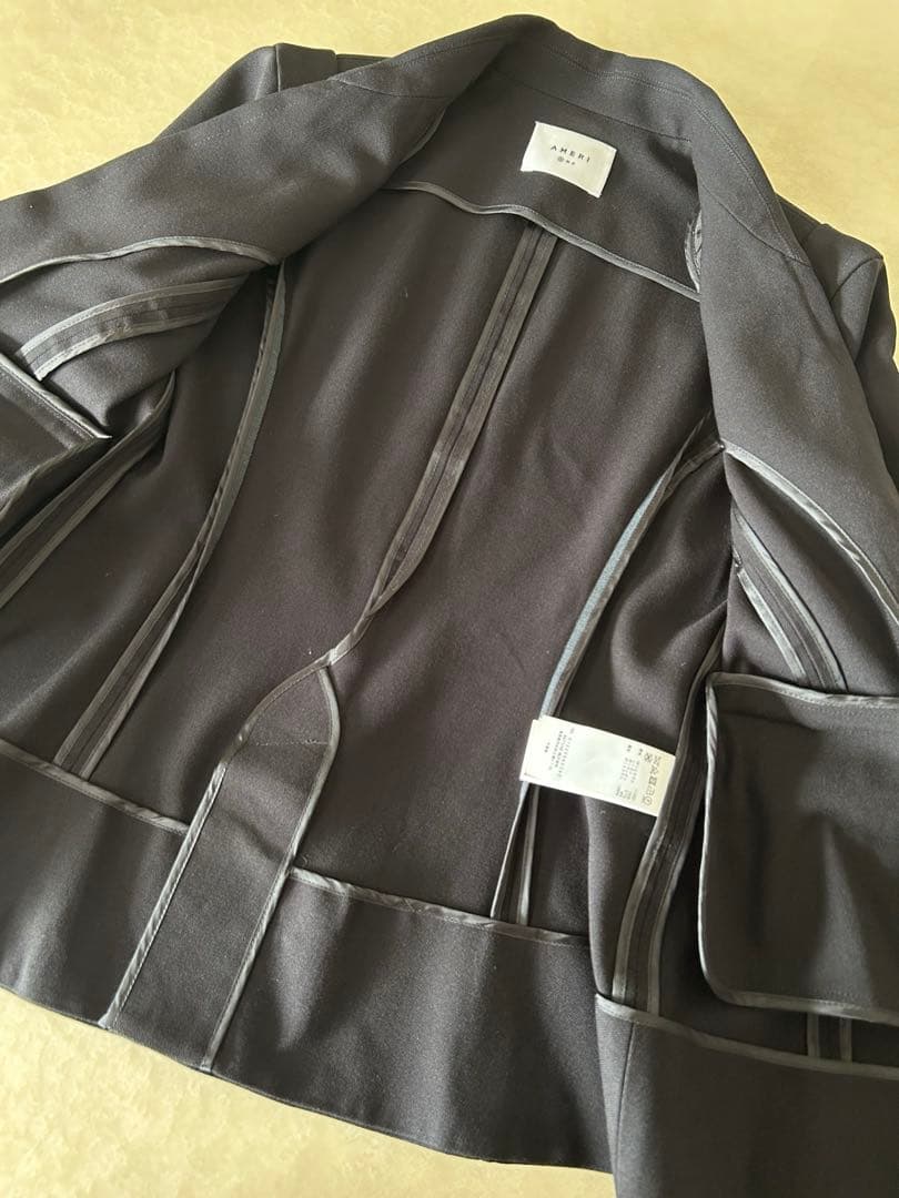 ジャケット・アウター WAIST SHAPE FLARE JACKET