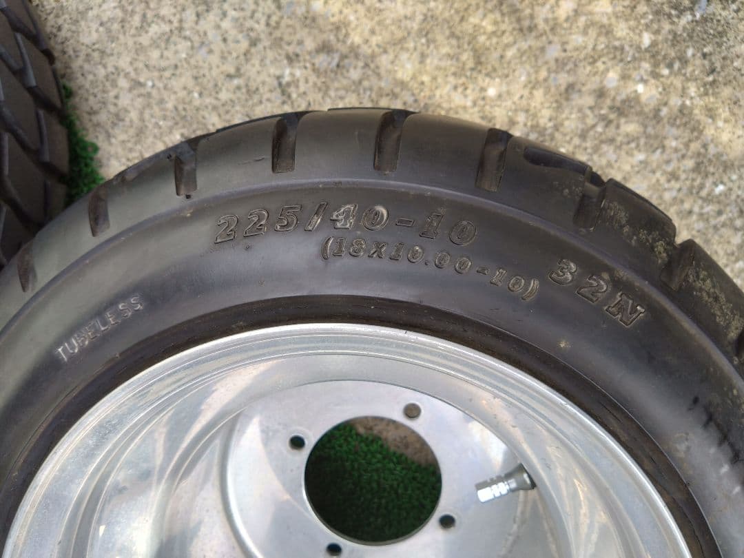 ジャイロ ホイール 10インチ スペーサーセット　ダグラス？送料込み！キャノピー