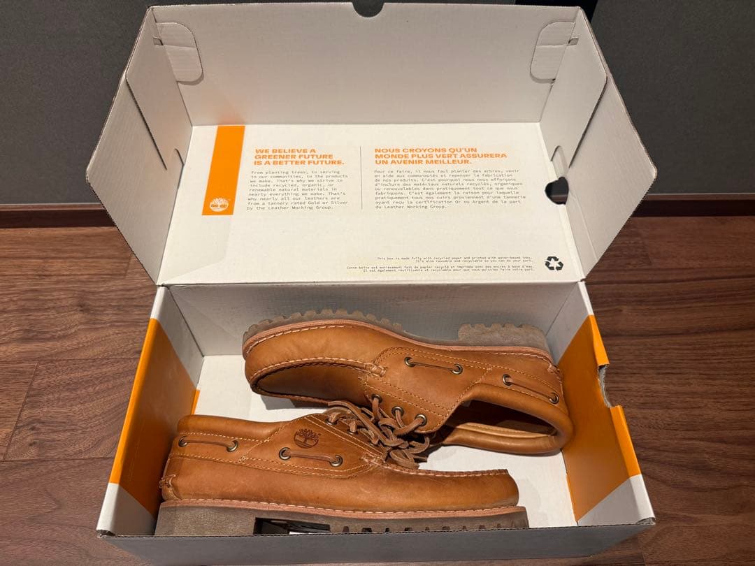 週末セールTimberland スリーアイ 3eye デッキシューズ　ローファー