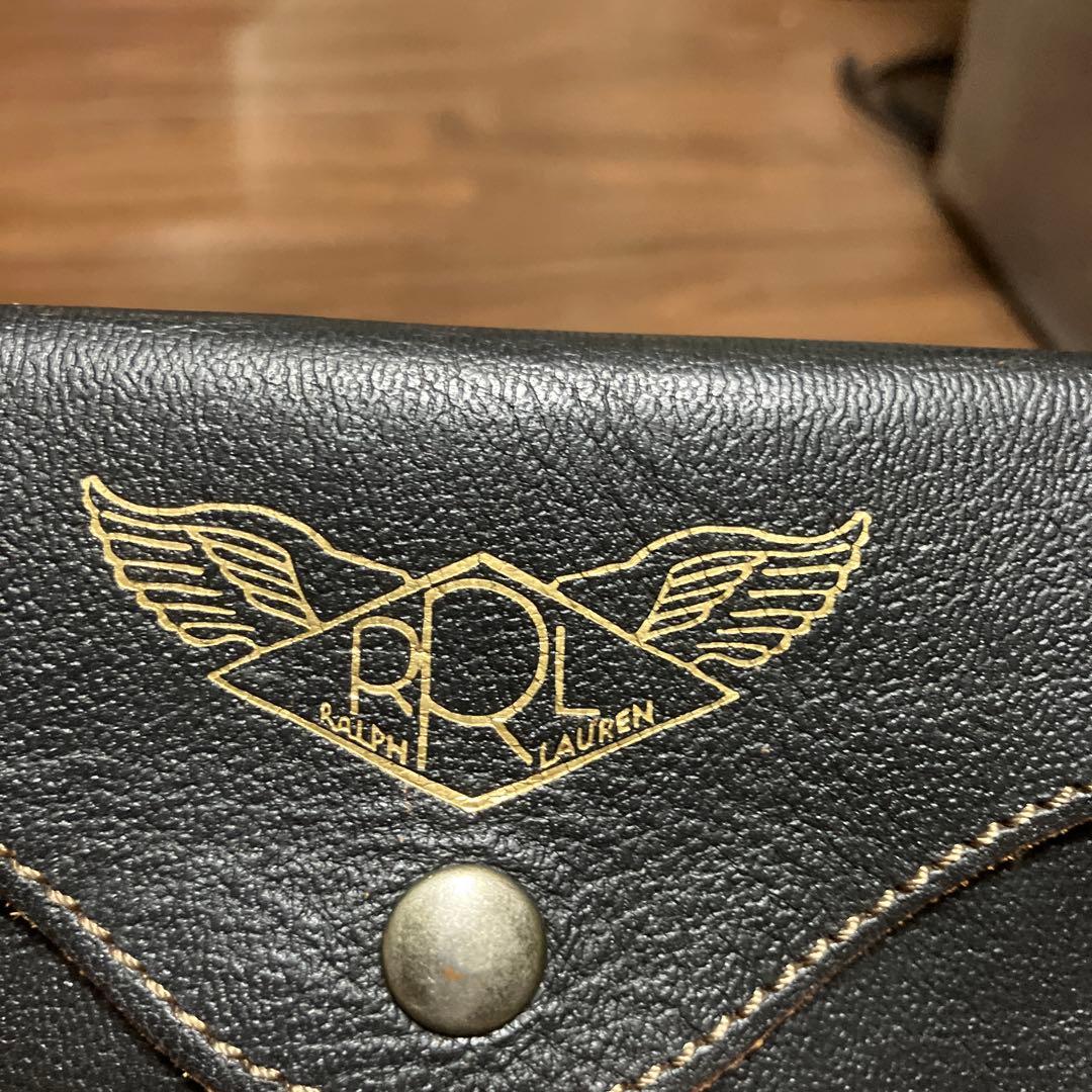 RRL レザーメガネケース　ヴィンテージ加工