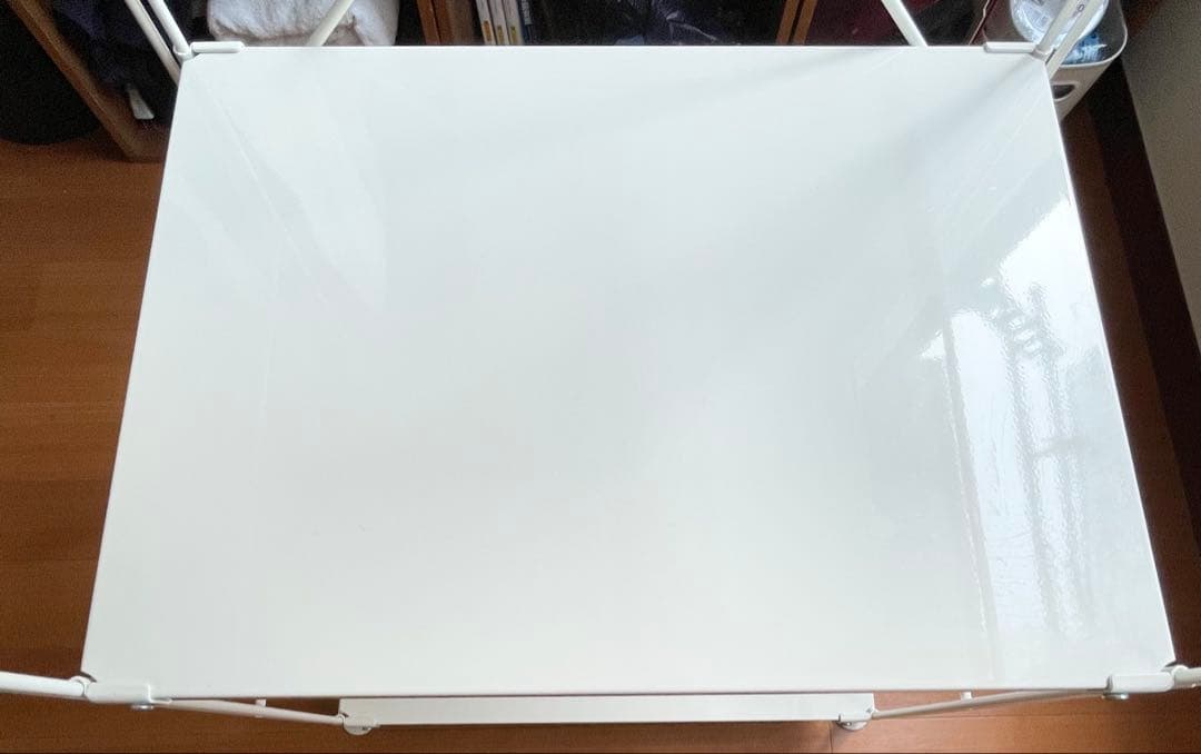 無印良品 MUJI スチールユニットシェルフ・中/ライトグレー