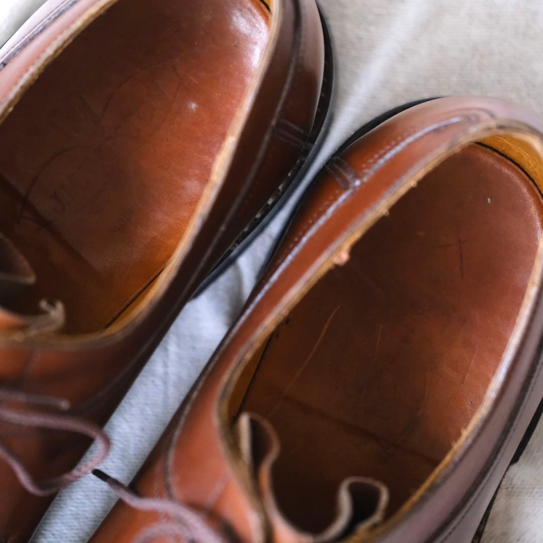 超希少J.M.WESTONウエストン677ロシアンカーフハントダービー茶9C