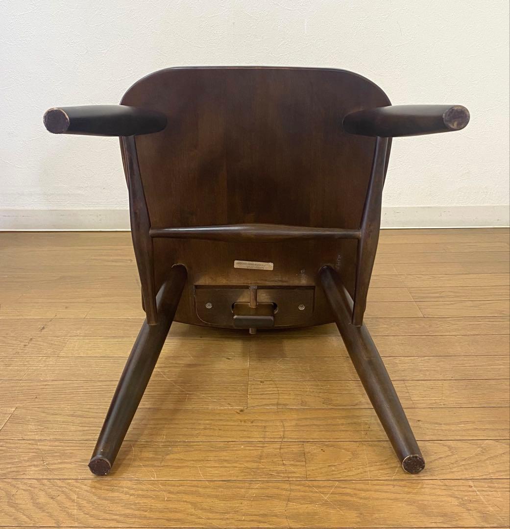 美品 カリモク ルスティック ダイニング チェア 椅子 インテリア ①