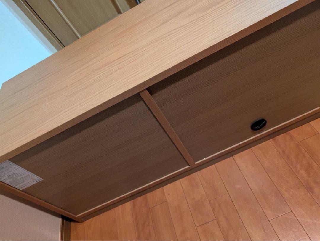 ■送料込■無印良品 木製テレビラック 110 オーク材 棚収納 木製家具 TV台