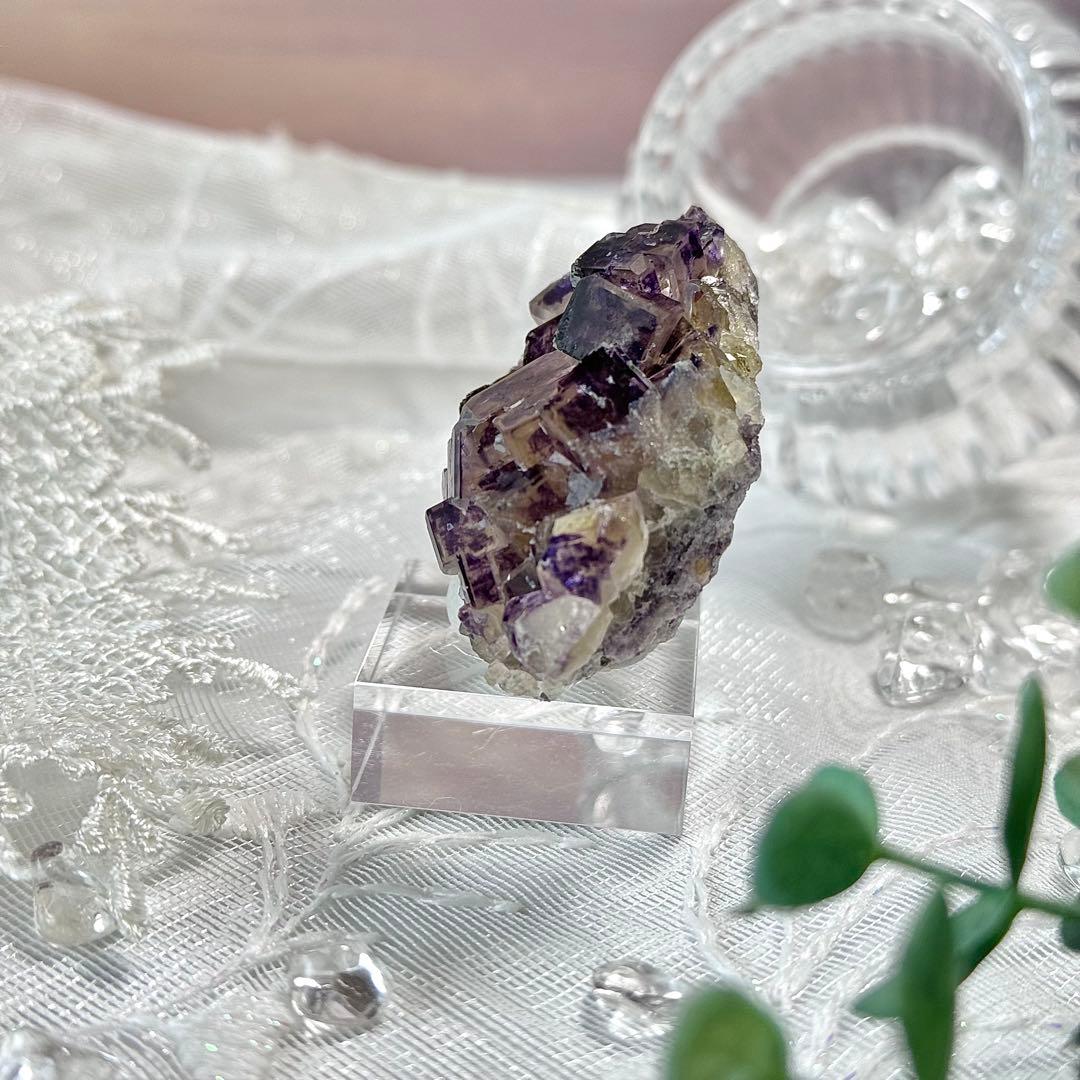 【D179】ナミビア オコルス フローライト 鉱物 標本 原石