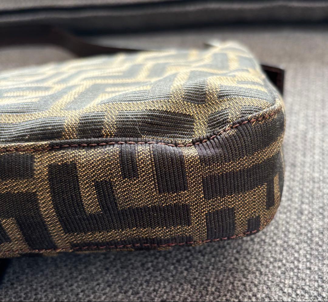 ル*フ様 fendi マンマバケット ショルダーバッグ ズッカ柄　ヴィンテージ