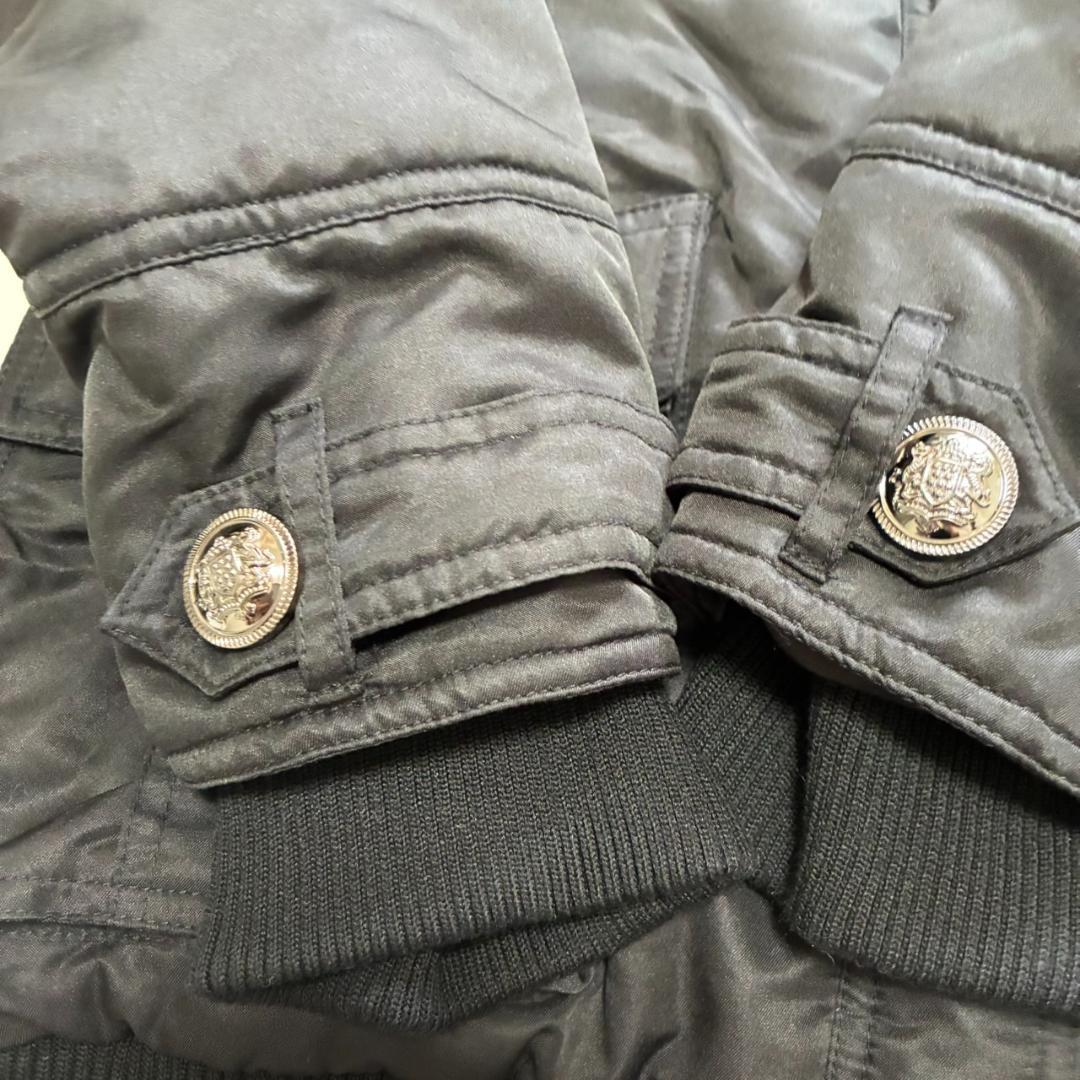 y2k CECIL McBEE ファー付中綿ブルゾン 平成ギャル M（B617）