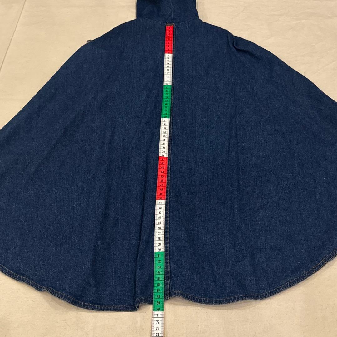 70s Levi's リーバイス デニム ポンチョ マント レア レディース