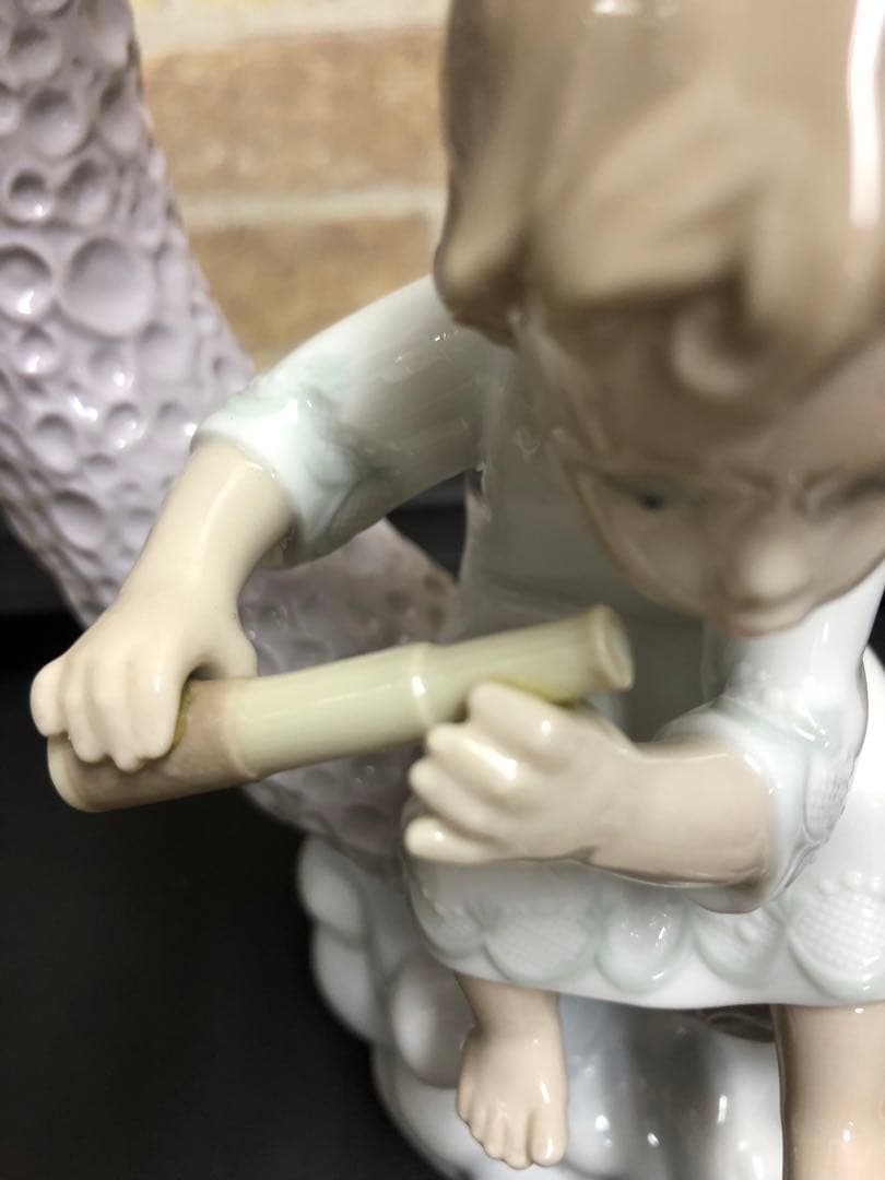 【美品】LLADRO リヤドロ 星を探検する　06839