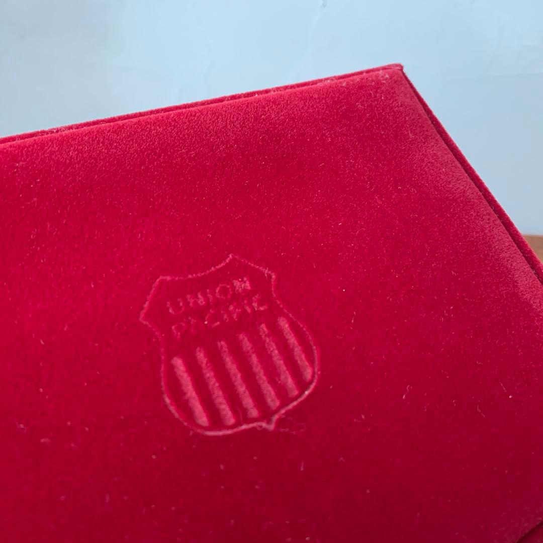 アメリカ　ハンドメイド　手描き　ガラス　オーナメント　箱入り　電車　鉄道