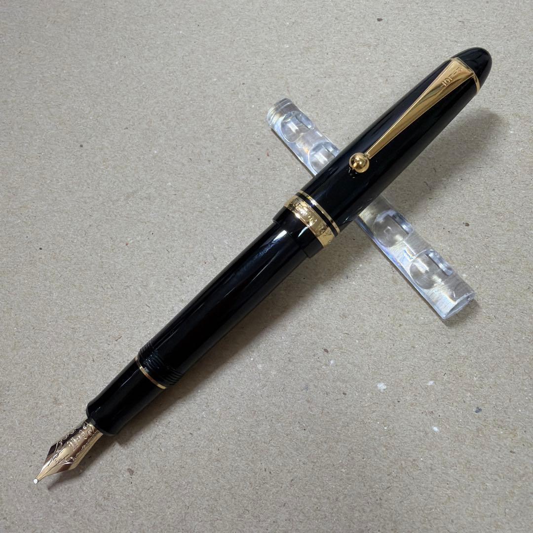 PILOT パイロット Custom カスタム 742 万年筆 ミュージック 黒