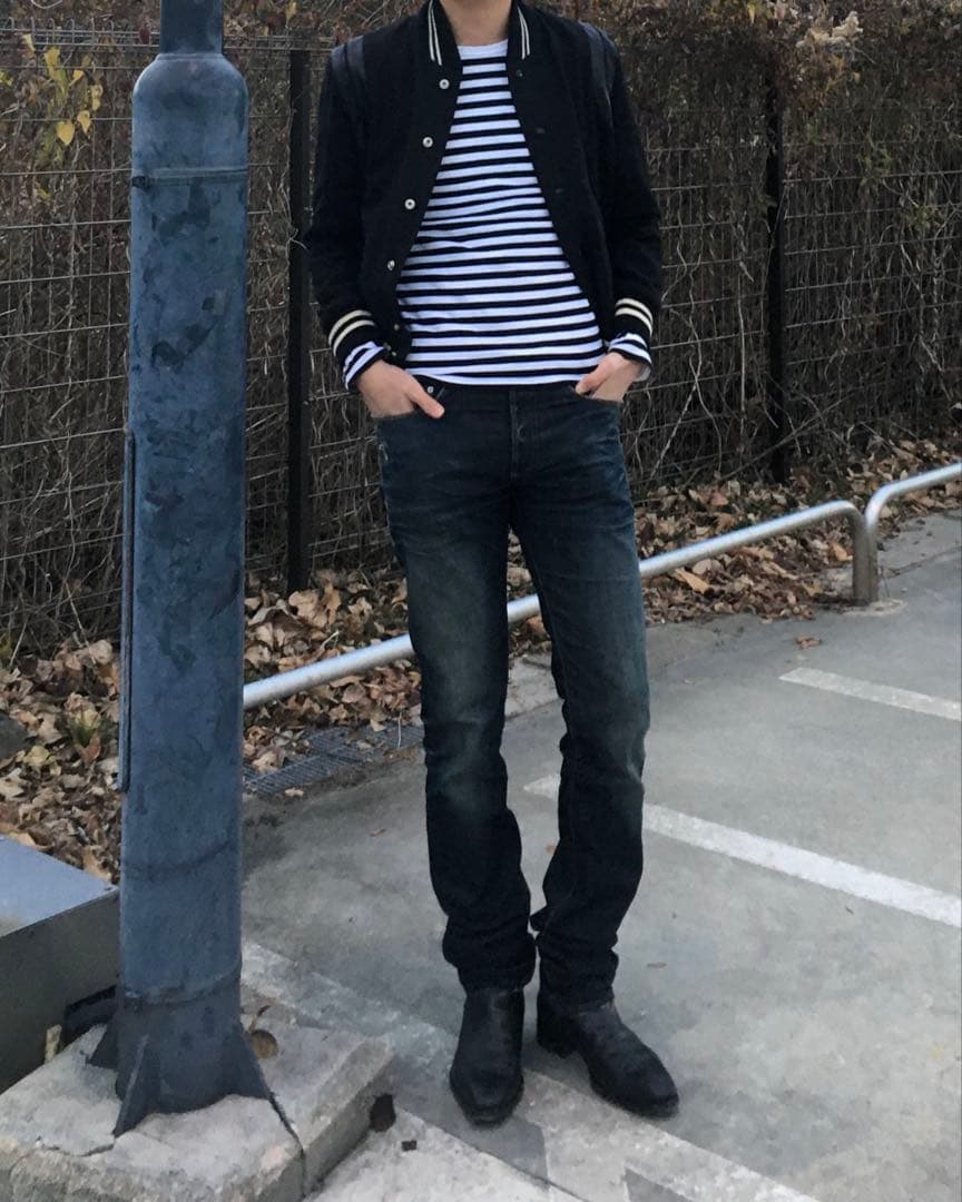 SAINT LAURENT テディジャケット 44 エディ期