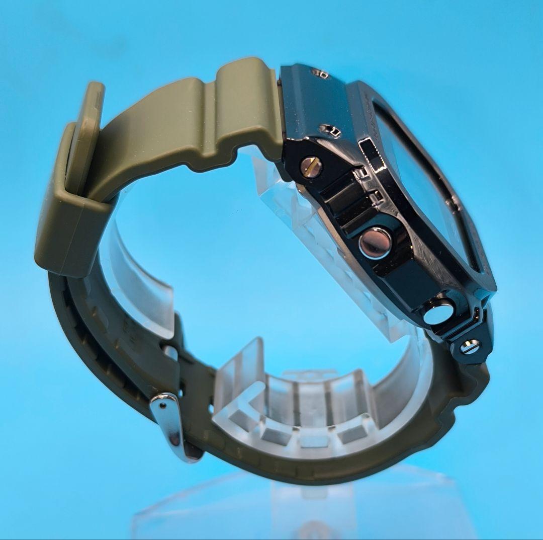 【極美品】G-SHOCK GM-5600B-3JF 迷彩グリーン電池新品