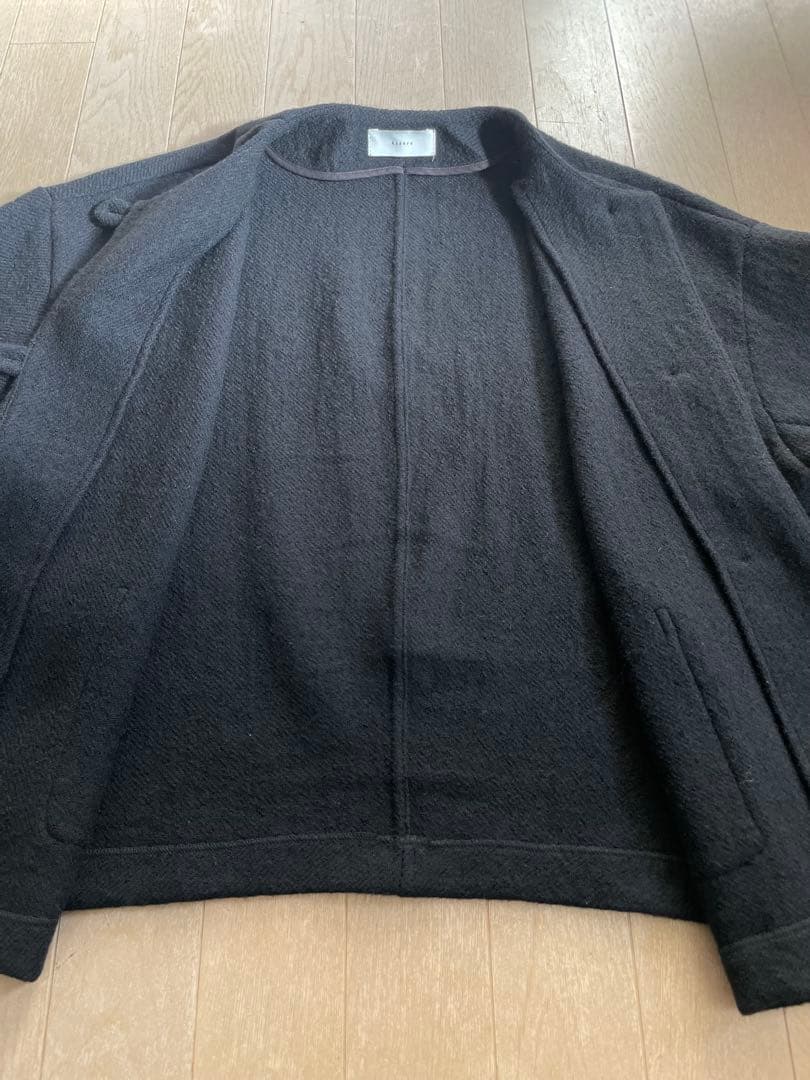 かぐれ　ウールクルーネックジャケット　【2025AW】